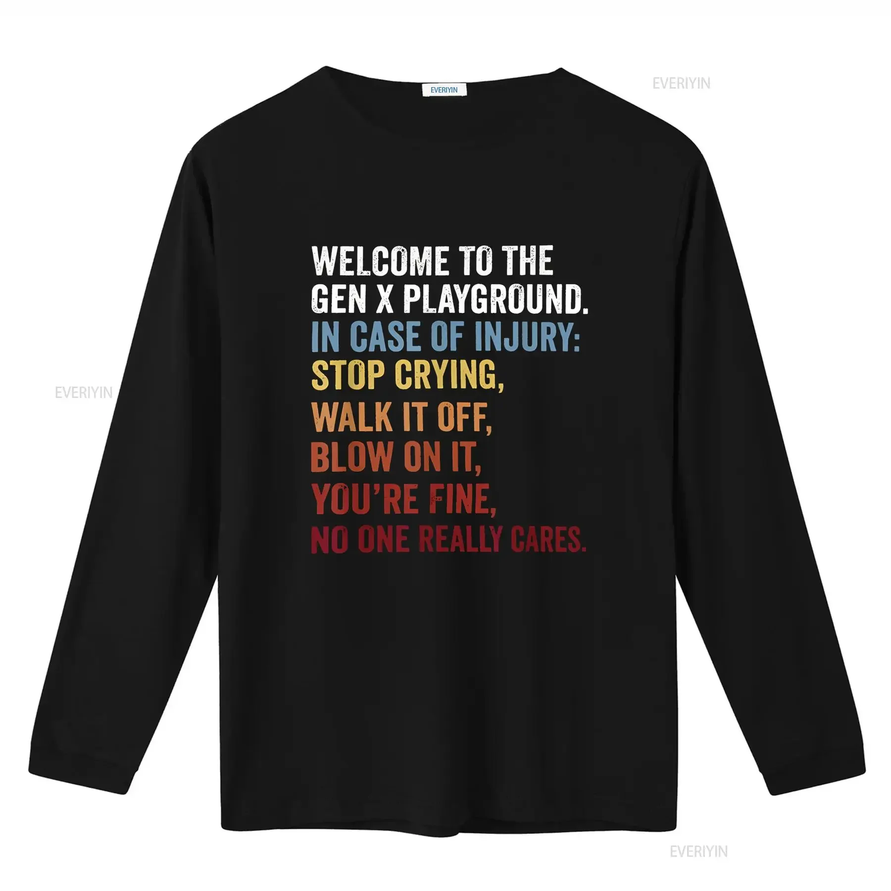 مرحبًا بكم في تي شيرت Gen X Playground Generation 1980 Millennial تي شيرت عتيق مغسول وجيد التهوية للارتداء اليومي