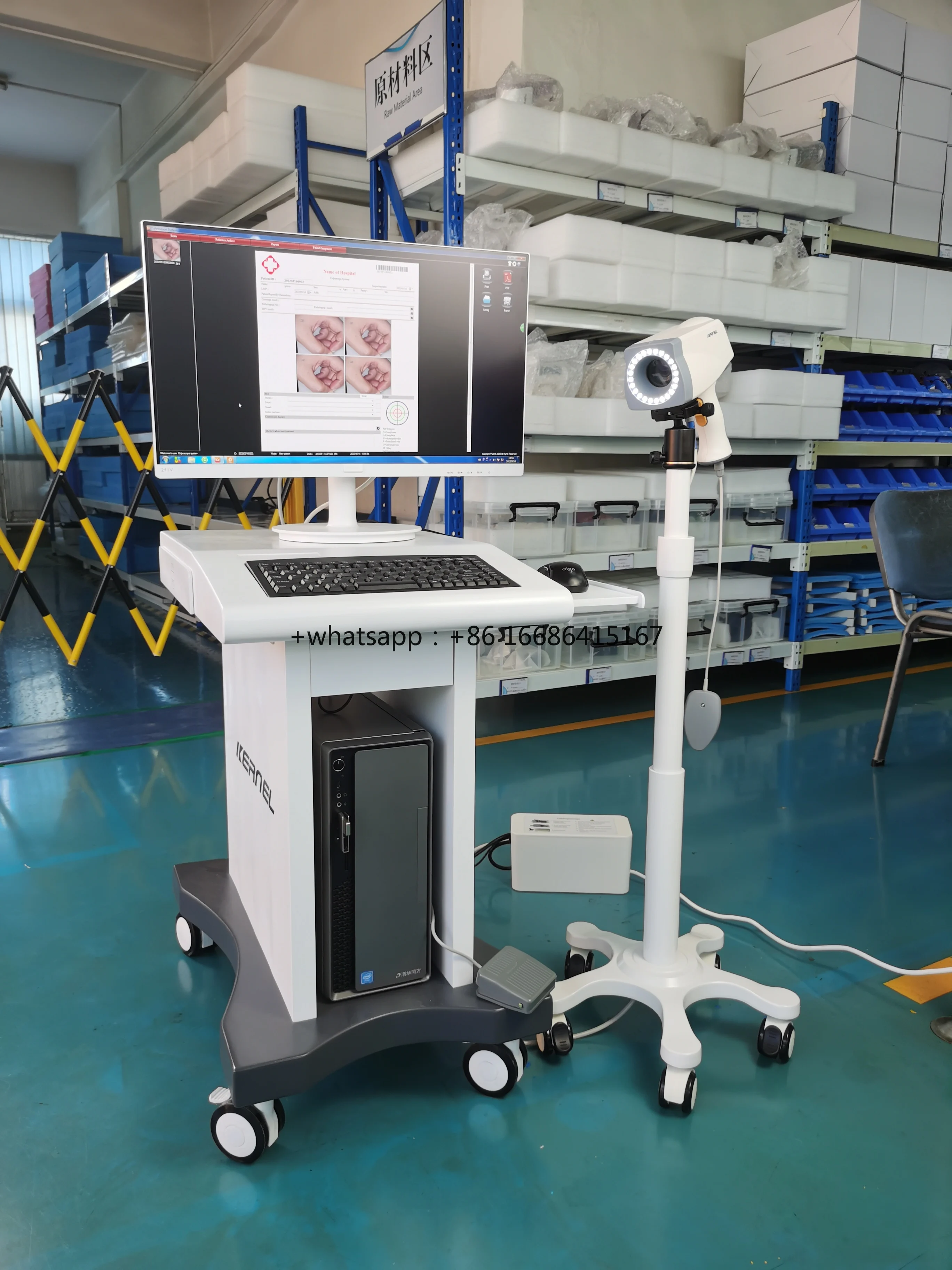 

Kernel Digital Innovation Colposcopy KN-2200 HD Digital Cervical Screening Device Digital Trolley Gynecology
