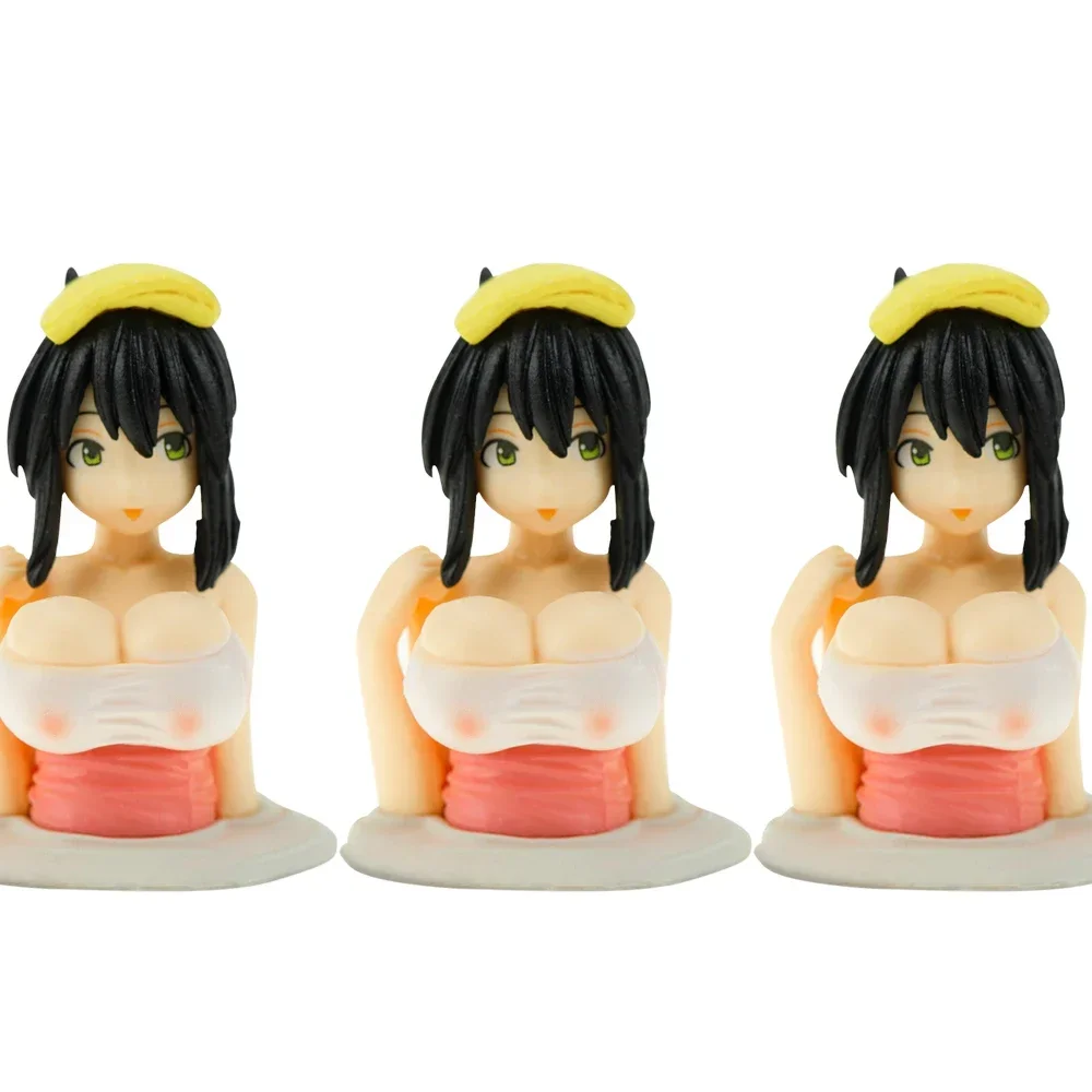 تمثال أنيمي كاواي لديكورات السيارات ، صدر كاناكو لطيف يهز الفتيات ، زينات سيارة ، لوحة عدادات ، تمثال دمية مثير