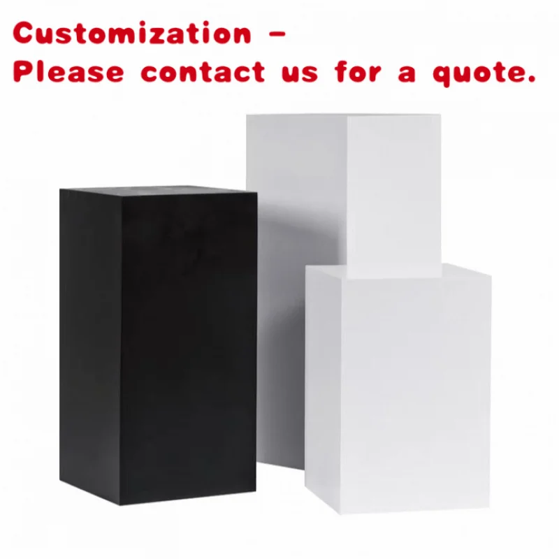 

custom.custom jewelry combination display column model base baked paint display stand