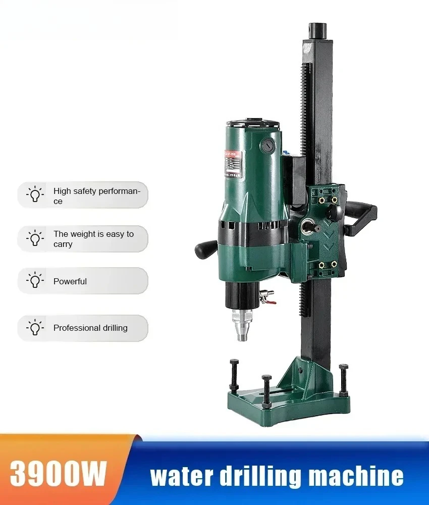 260 Water Drilling Machine Diamond Drilling Tool High-quality Engineering Drilling Machine 220V 3900W 600r/min Max.260MM