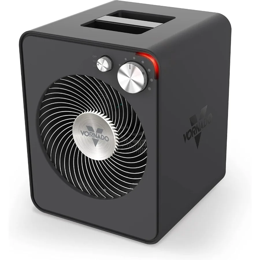 

VMH300 Whole Room Metal Heater with 2 Heat Settings and Adjustable Thermostat Storm Gray