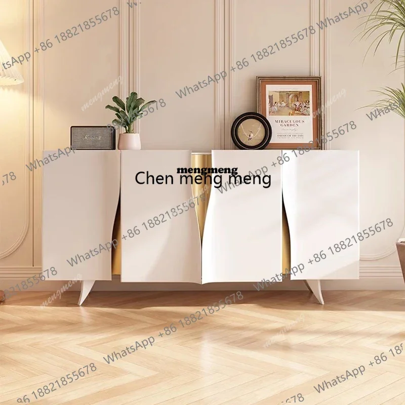 

Французский шкаф в стиле крем, современный, простой, с каменной столешницей, для гостиной, скандинавский, деревянный, мебель для дома, шкафы для гостиной