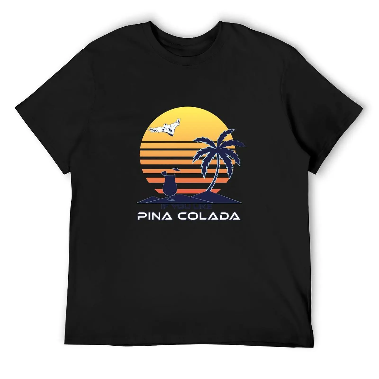 Pina Colada T-Shirt essential t shirt boys animal print anime t shirts shirts graphic tee men