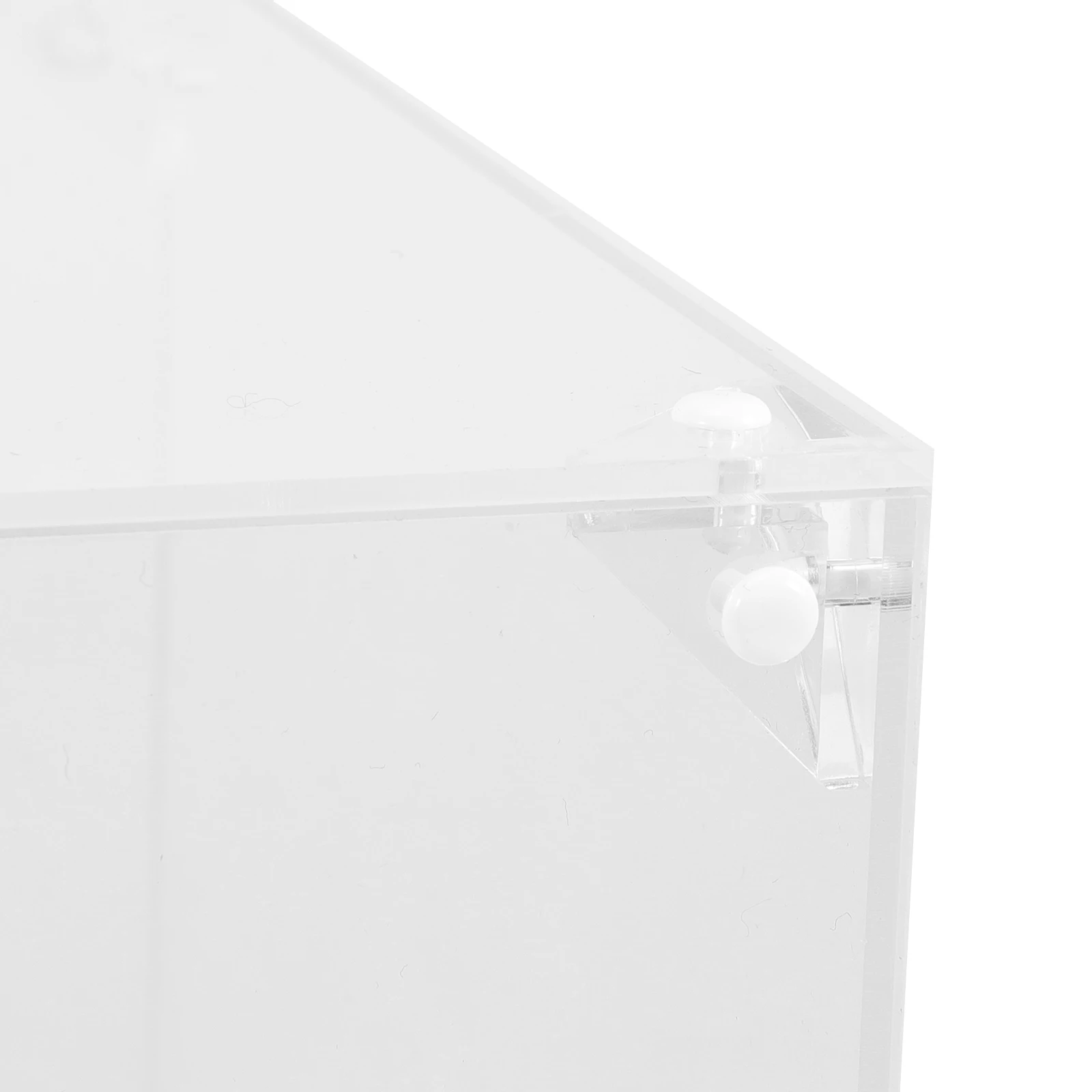 

Acrylic Rugby Display Box Clear Tabletop Storage Holder Collection Supply Gift Packaging Thickened Design Container