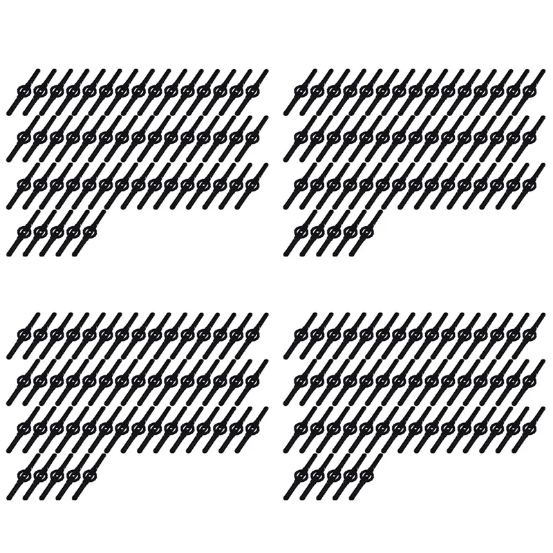 Flash Trend 200Pcs Kunststoff Gras Trimmer Klingen Rasenmäher Klinge Akku-trimmer Garten Werkzeug Rasenmäher Trimmer Zubehör