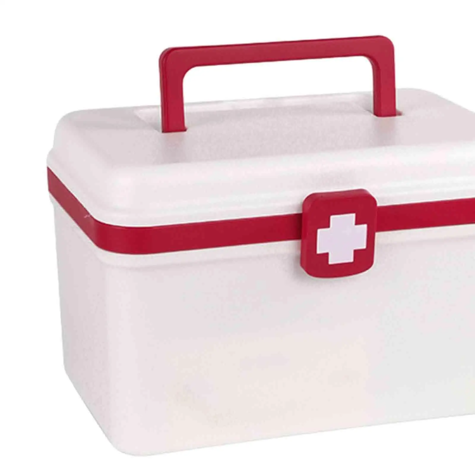 Box First Aid Box Storage Case Bin First Aid Case for Sewing Car Toy