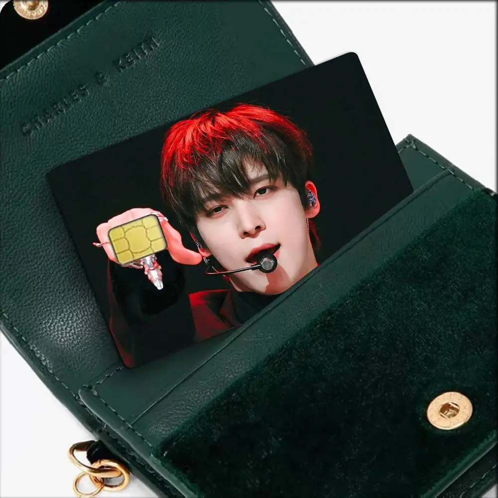Singer Y-Yunho  Waterproof Film Skin Cover Credit Card Stickers Debit Front Bank Bus Pass
