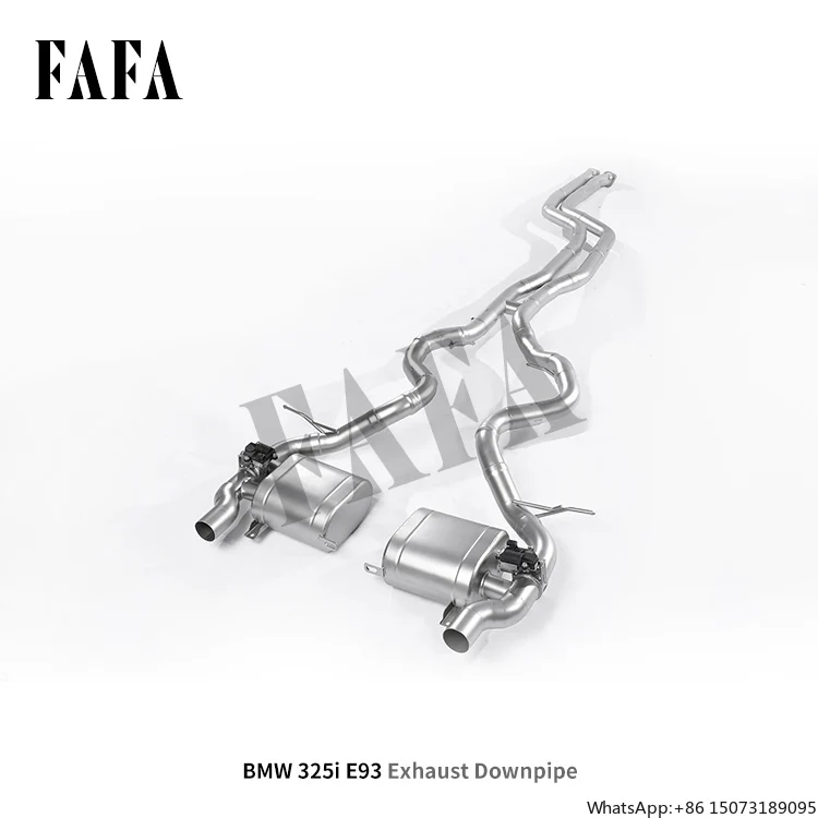 

For 335i/325i E93 High-performance Stainless Steel Catback Exhaust Duct