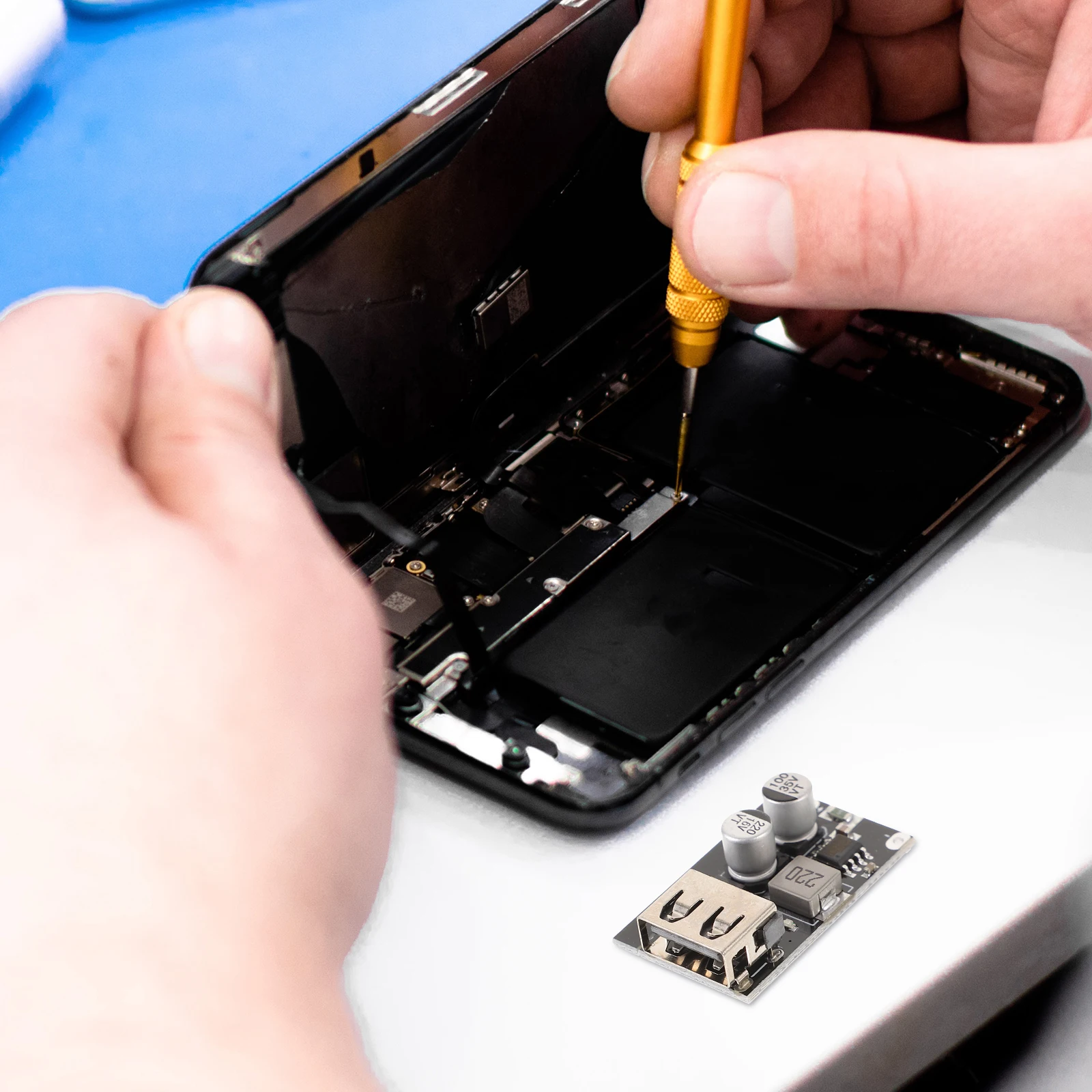 

Fast Charging Converter Dc-Dc Voltage Regulator Step Converter Down Power Supply Board For 18650 Usb 3.0