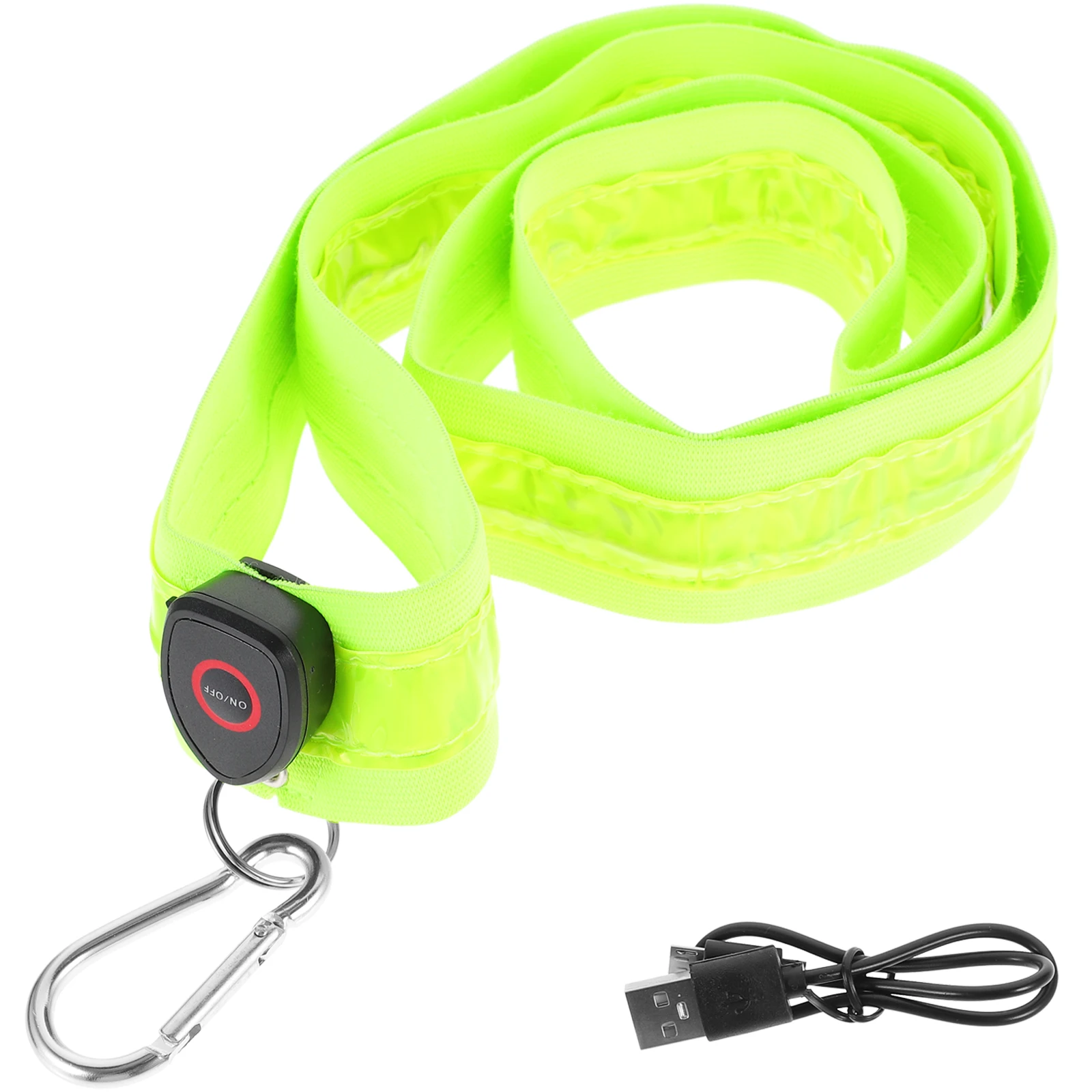 

Luminous Shoulder Strap Nylon LED Running Glowing Breathable Lightweight Buckle Night Running LED Shoulder Belt