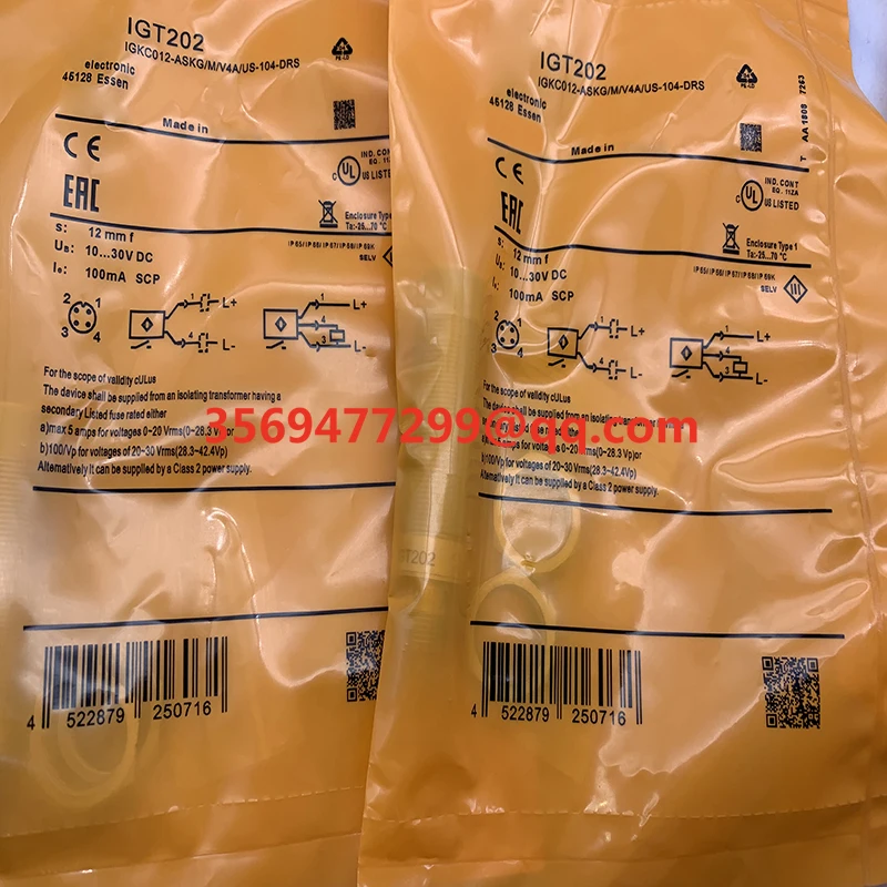 

Brand new stock IGT202 IGT201 IGT204 IGT205 IGT206 Proximity switch sensor