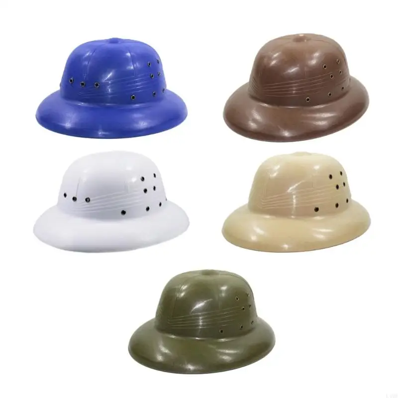 L4ME Comfortable Water Proof Basin Caps Ventilation Hole Vietnamese Hat For Hiking Cycling And Daily Wear Men Women Unisex