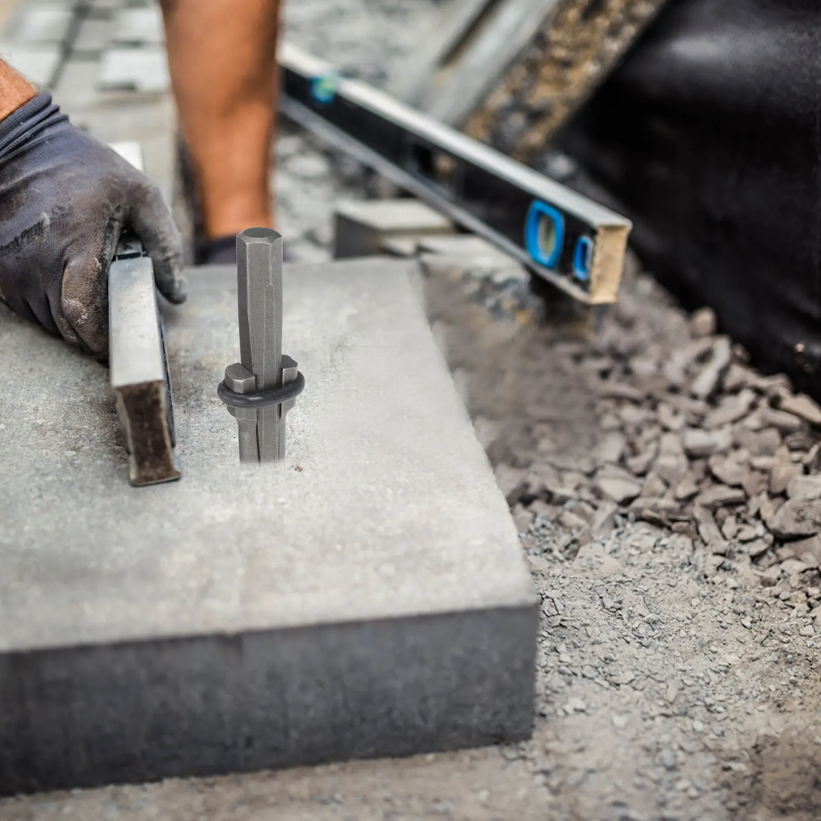 

Stone Splitter High Quality Wedges for Marble Granite Concrete Quarrying Tools Static Demolition Building Construction Rock