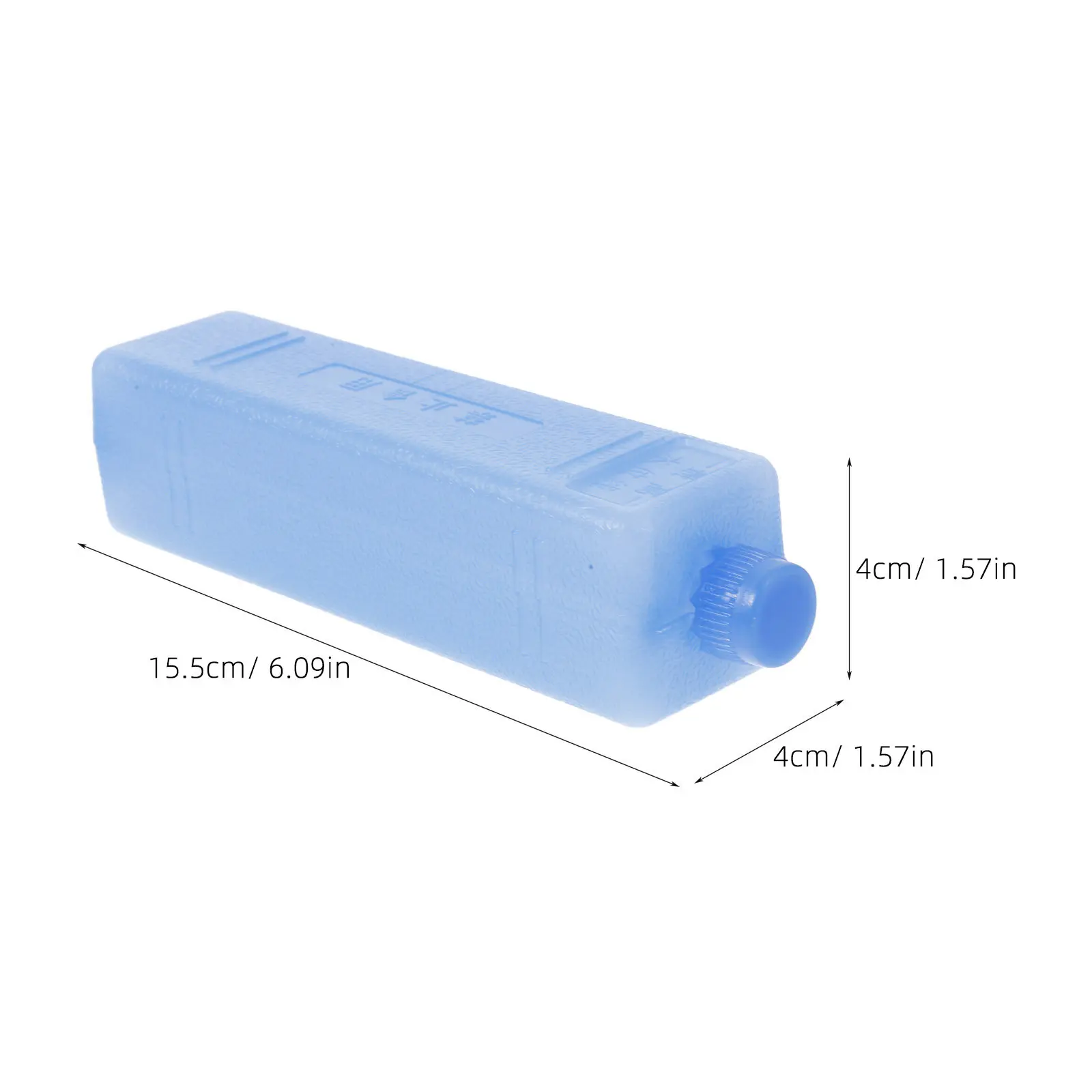 4Pcs Ice Cooling Boxes Reusable Freezer Ice Packs for Cooler Food Transport Cake Beverage Cooling Case Cooler Packs