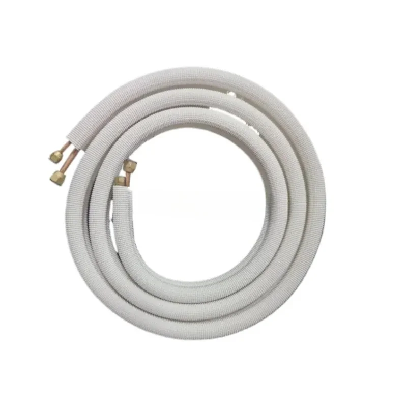 

1/2 + 5/8 white/black rubber split type air conditioner connecting pipe air conditioner