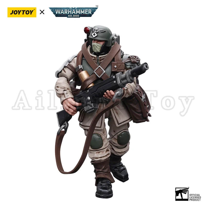 JOYTOY 1/18 figurka 40K Cadian Command Squad Anime model wojskowy zabawka