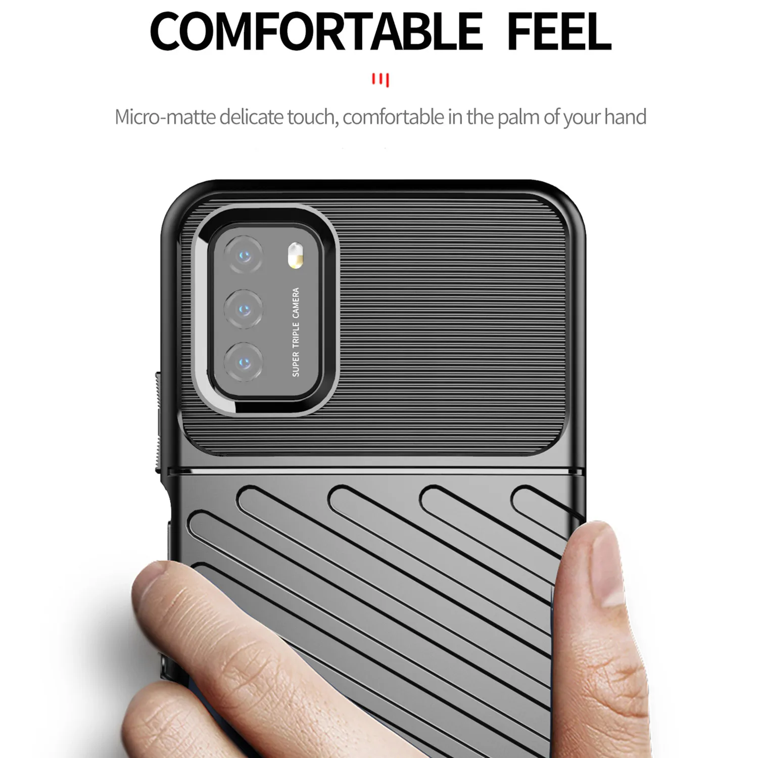 For Mi Poco M3 M4 Pro 5G M2 Reloaded M5s Case Shockproof Thunder Back Cover for xiaomi poco m5 4g m4 m3 m2 pro Fashion Cases