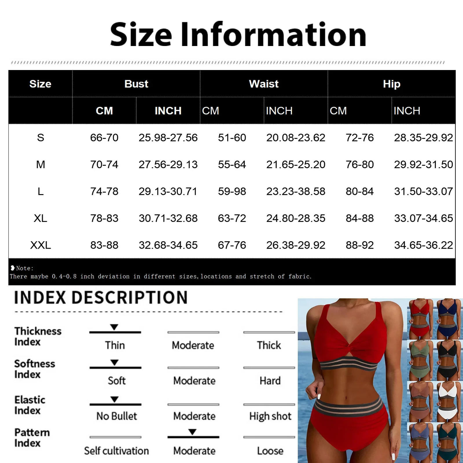 Sexy Swimsuit Women High Waist Bikinis Swimming Wear for Bathing Suit Biquinis Summer Swimwear Women's Bikinis Set Beachwear