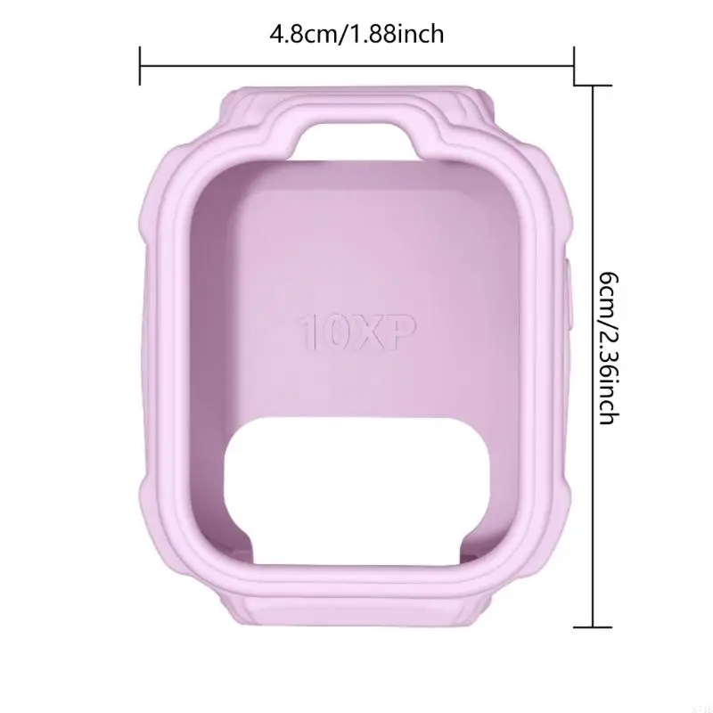 Watch Protector Cover for 360 10X Protector Bumper Cover Soft Flexible Silicone Shell Smartwatch Scratchproof Housing