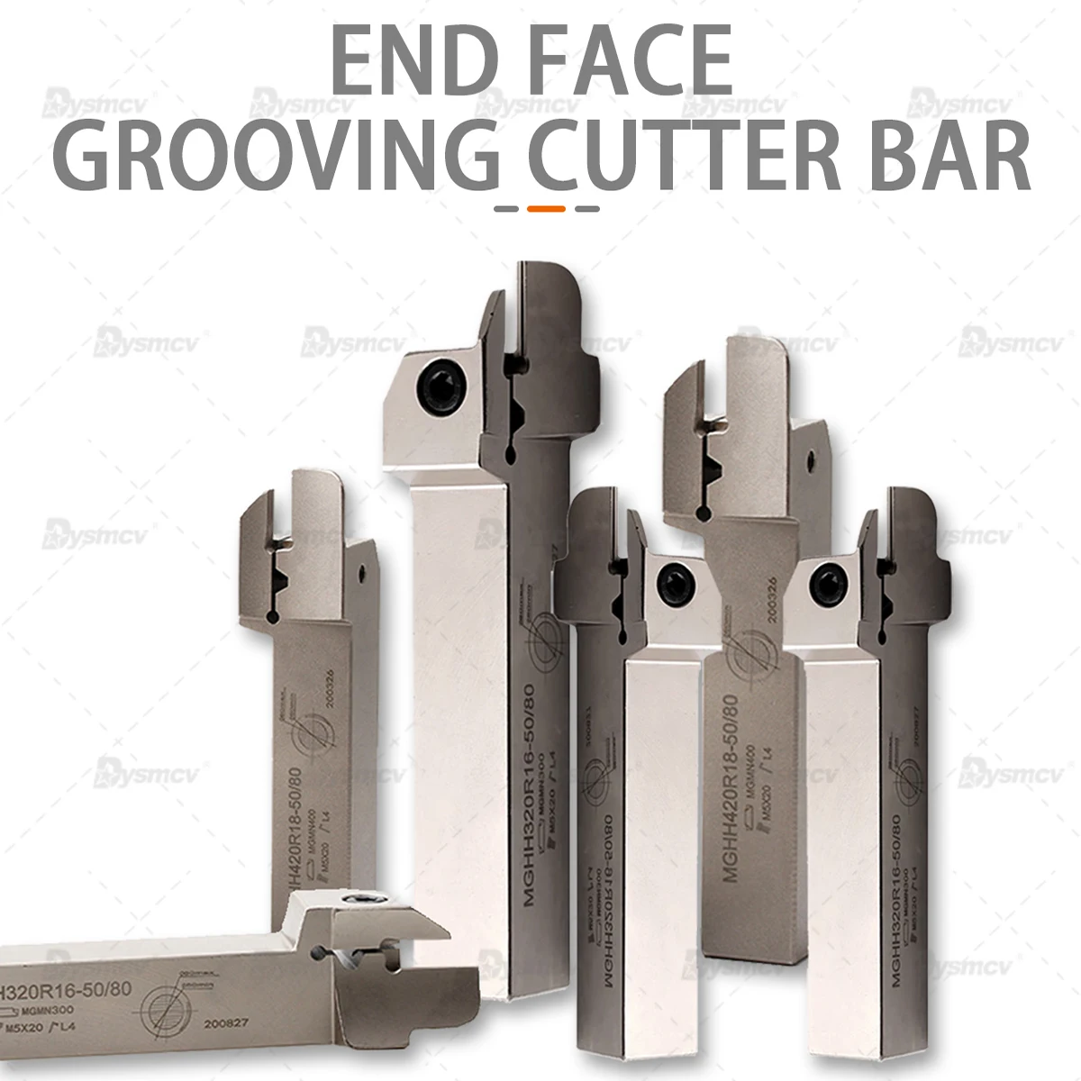 Imagem -06 - Cnc Torno Final Slot Cortador Branco Torneamento Ferramentas Titular Primavera Aço Adequado para Mgmn400 500 Carbide Inserções Mghh420r Mghh525r 1pc