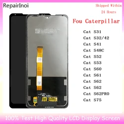 LCD For Caterpillar Cat S31 S32 S41 S42 S52 S53 S60 S61 S75 S48C S62 Pro Display LCD Touch Screen Digitizer Assembly Replacement