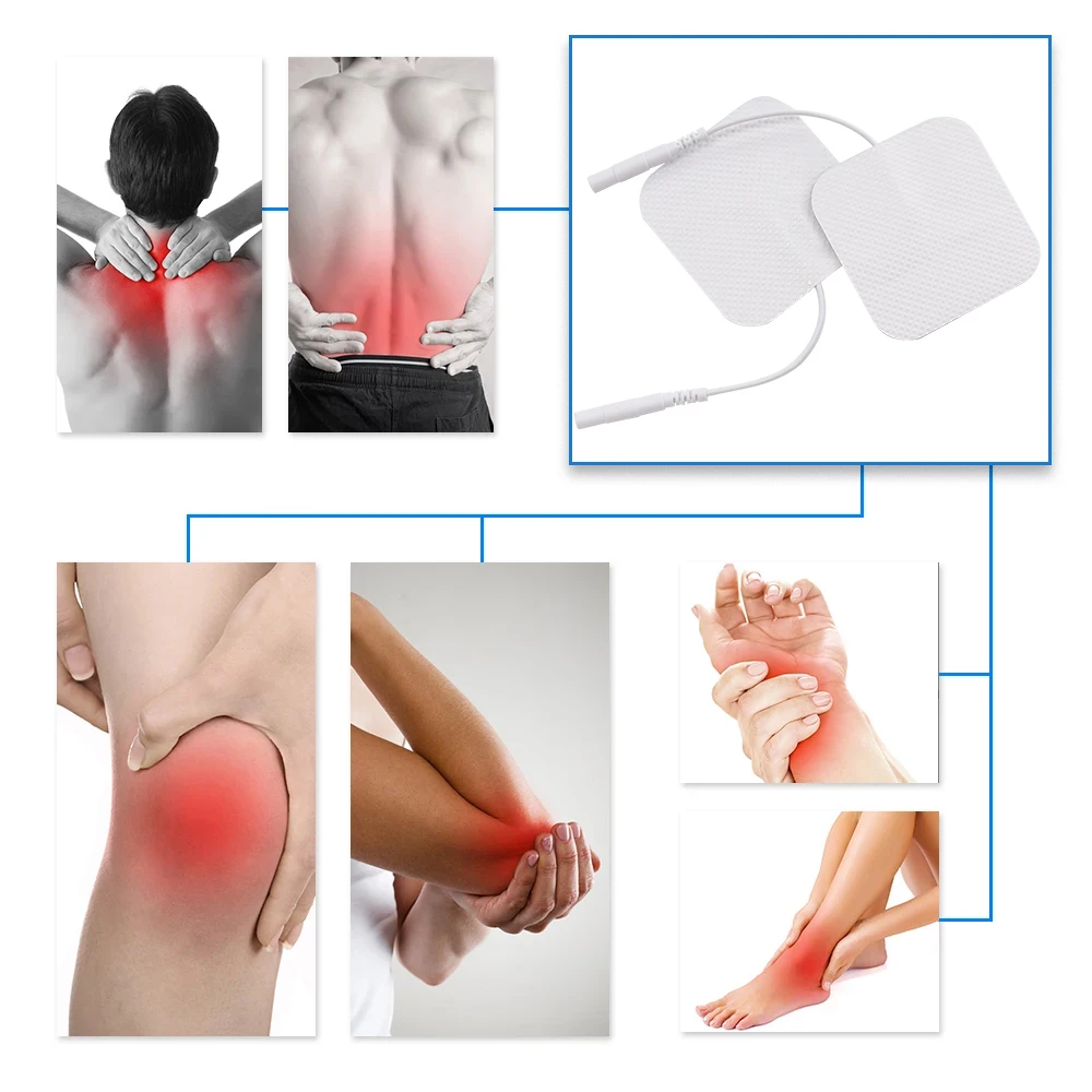 Electric Muscle Stimulator TENS Machine Physiotherapy Microcurrent Massager Low Frequency Therapy Device Pain Relief Health Care