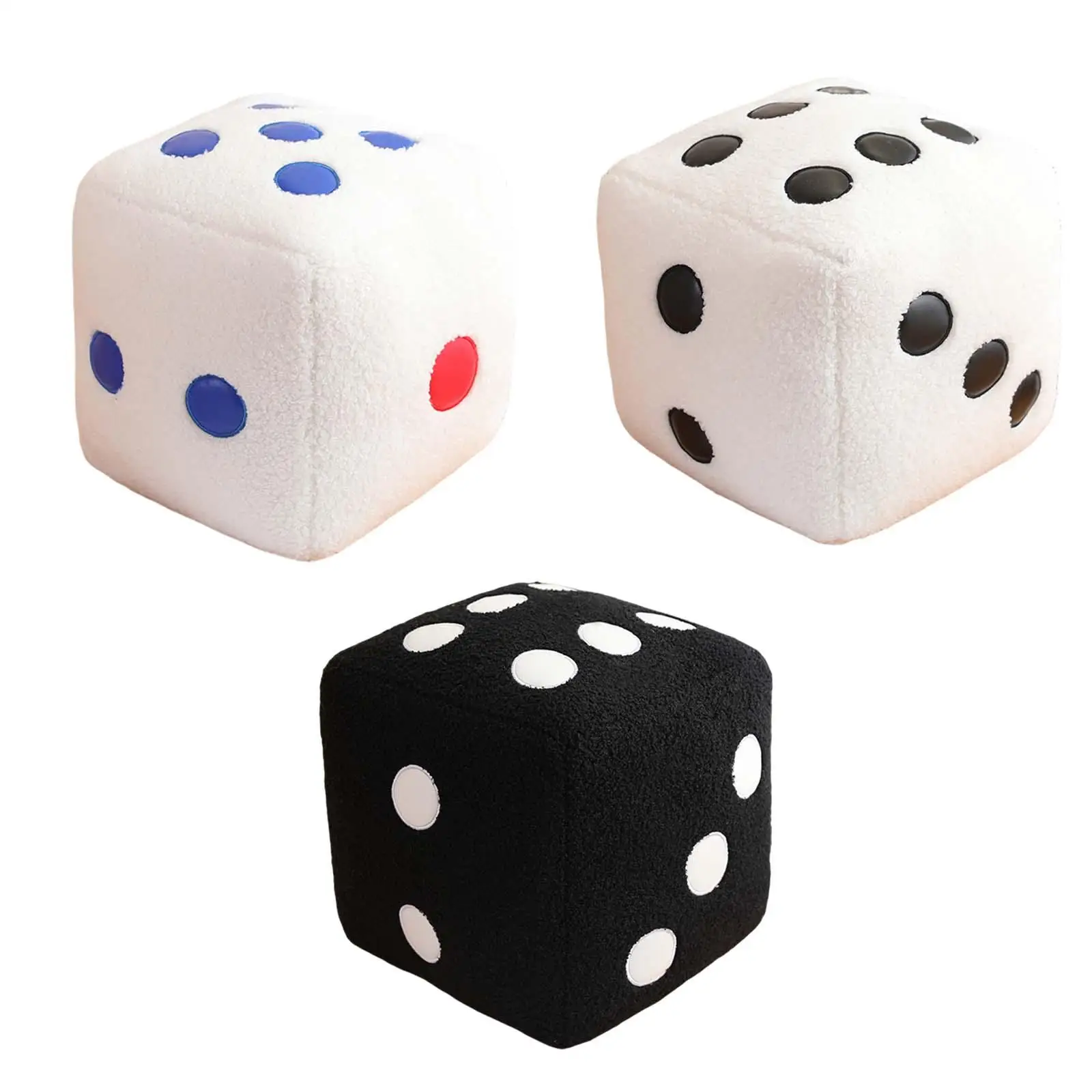 Large Plush Dice Early Math Skills Educational Toys 10