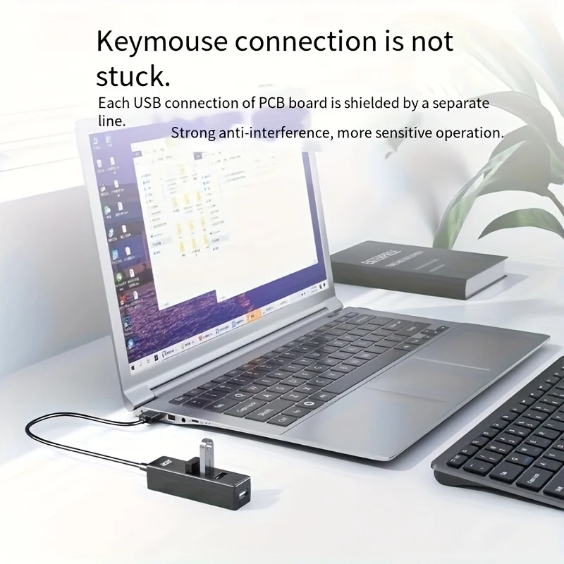 Divisor USB Acer (acer), 4 portas com a mesma unidade, conversor de cabo de extensão multiinterface de uma a quatro