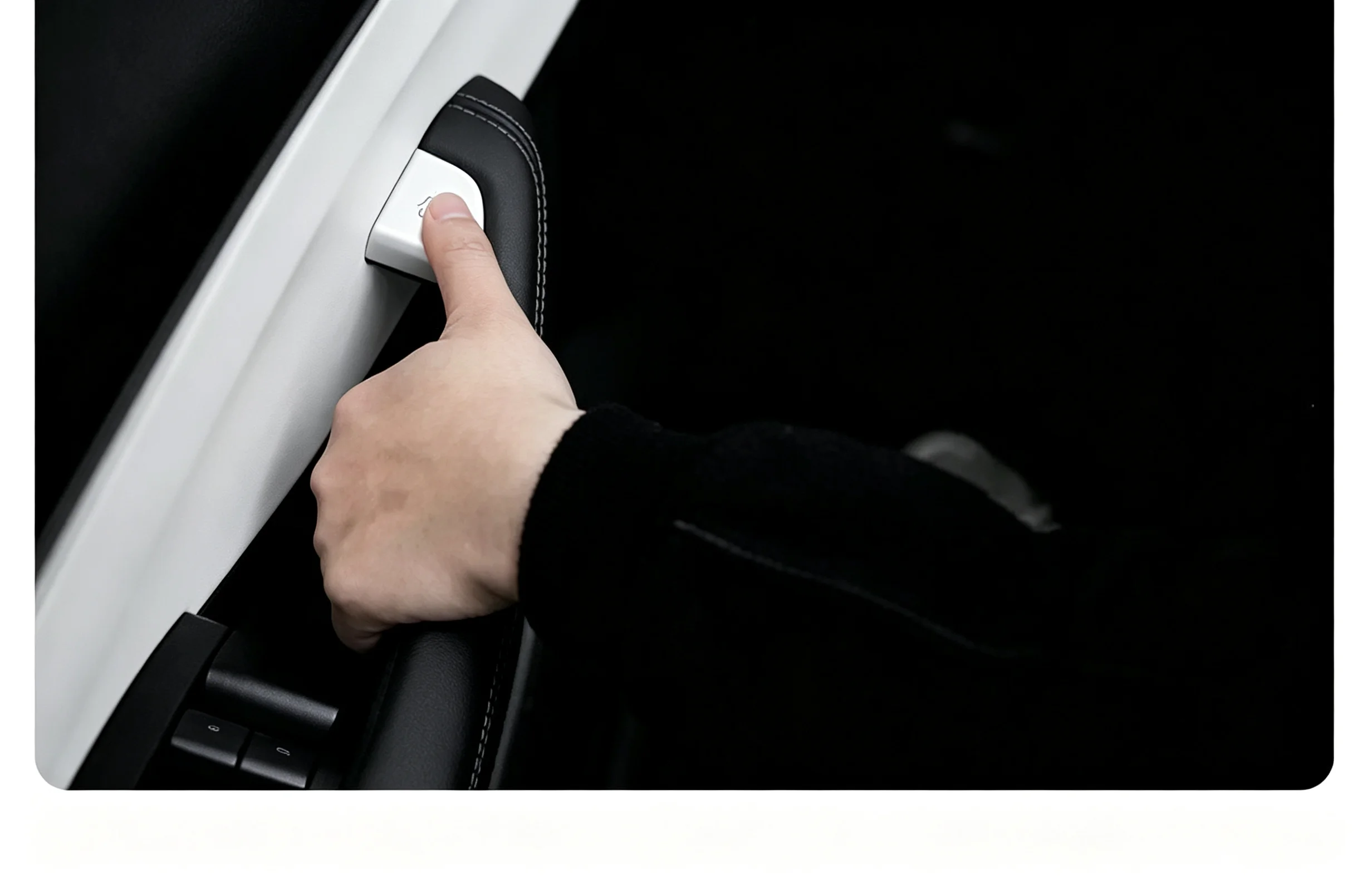 Schutzabdeckung für Türschalterknöpfe für Model 3 Highland Y Juniper YL 2025-2026 ABS-Griffknopf-Verkleidung Auto-Innenausstattung Zubehör – Detail 14