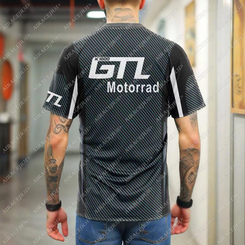 Motorcycle T-Shirt For BMW K1600 GTL Cruiser Luxury Touring Motorrad Racing Men's Quick Dry Breathable Do Not Fade Cold Feeling