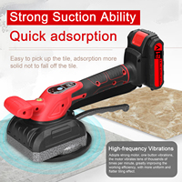 21V Tile Tiling Machine High Loading Capacity Wall Floor Tiles Laying Vibrating Tool Home Decoration Utility Tools with Enlarged