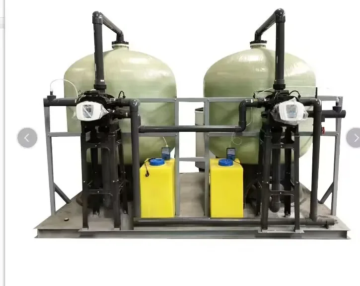 System wody zmiękczającej kotła 5000LPH z maszyną do zmiękczania wody z naczyniem ciśnieniowym FRO