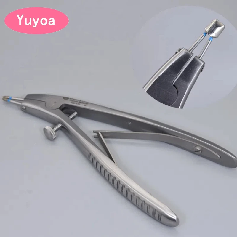 Dental Special Telescopic Crown Plier Replaceable Bur Forcep Crown Spreader Remover Plier Dentist Dental Instruments Tools