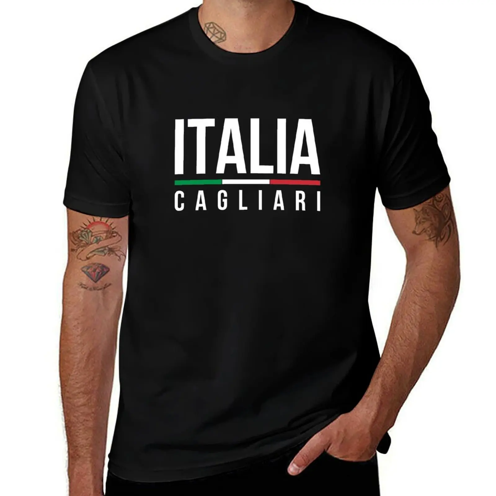 Cagliari Italia T-Shirt cheap stuff vintage t shirts anime figures rapper graphic tees mens designer t shirt