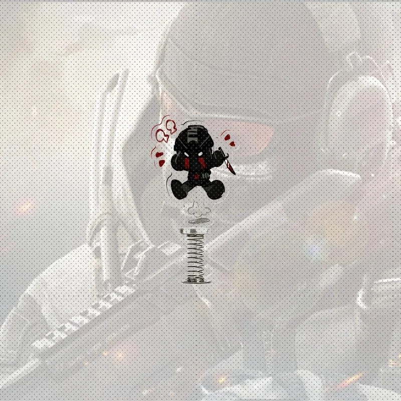 لعبة Call of Duty المتنقلة جندي محيطي من الأكريليك موسيقى الروك الربيعية Q نسخة سيارة بشرية تهز زخرفة سطح المكتب