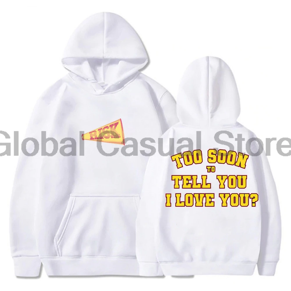 Gracie Abrams Risk Hoodie The Secret of Us Tour 2024 Long Sleeve Streetwear Men Women Hooded Sweatshirt Fashion Clothes