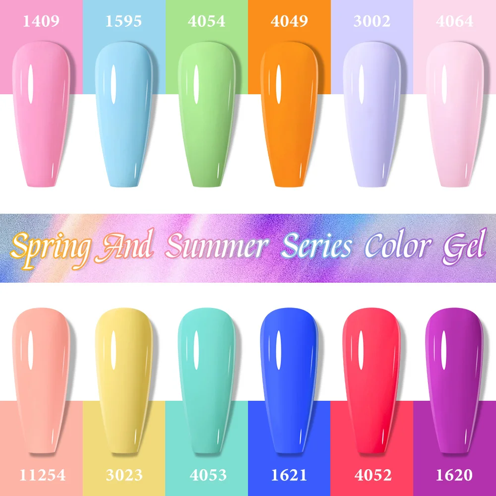 Clou Beaute HEMA TPO الحرة الأشعة فوق البنفسجية هلام مسمار البولندية Varnis شبه دائمة عالية الصباغ جميلة السكر اللون جيل للأظافر مسمار الفن لوازم #3