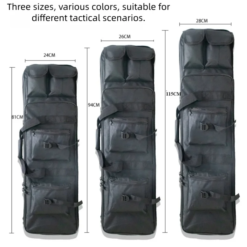 81CM 94CM 118CM Outdoor Military Tactical Camping Hunting Backpack Fishing Bag Protective Cover Nylon Hunting Equipment