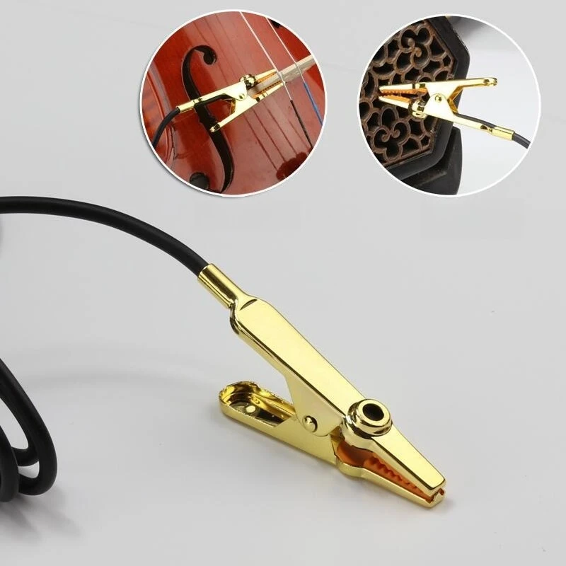 Erhu Microphone Clip High Fidelity, Microphone Clip, Universal Instrument Microphone, Violin, Guzheng, Erhu