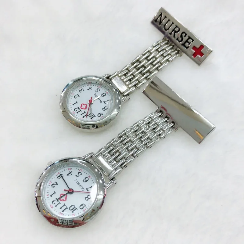Factory Pin BroadbandnurseNurse's watch Medical Nursing Watch Male and Female Nurse Pocket Watch Chest Watch