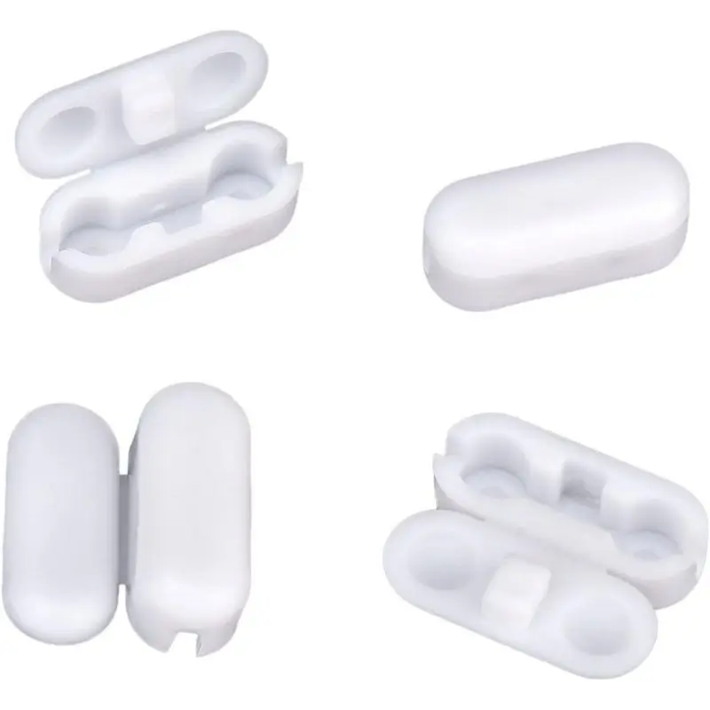 Pack Of 10 Replacement Vertical Roman Roller Blind Ball Chain Cord Connector Clips.hj