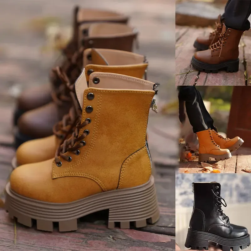 

1/4 Bjd Msd Doll Snow Boots Shoes Big Uncle Doll Long Locomotive Style For 1/3 Dollfie Dream Mid Doll