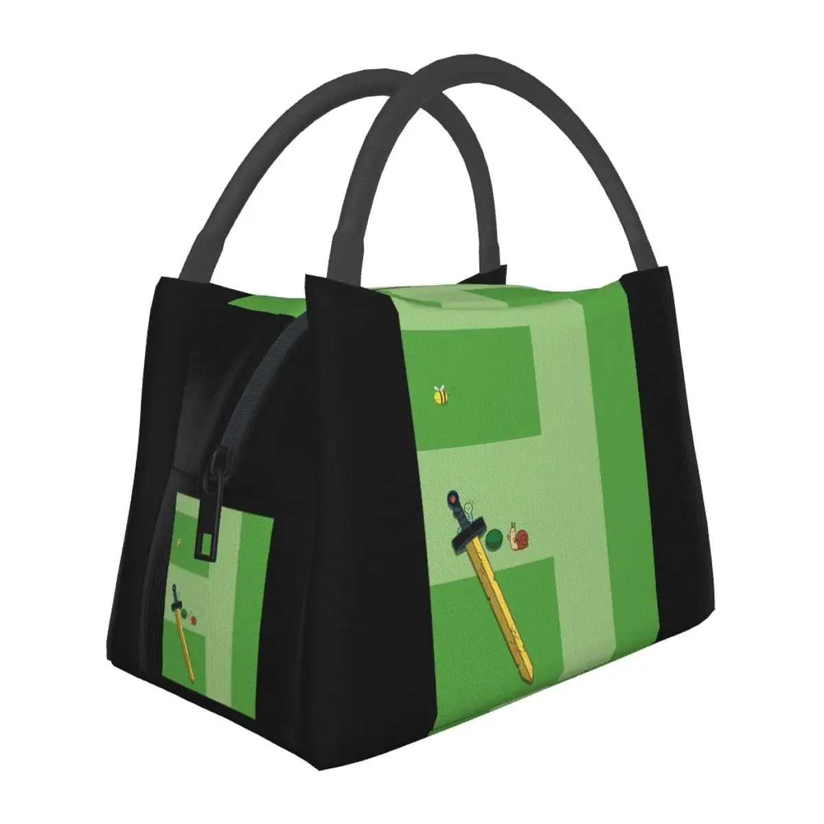 

Сумки для обеда Finn The Human Adventurer, изолированная коробка для бенто, водонепроницаемая сумка-тоут для пикника, термосумка-холодильник для женщин, студентов, школы