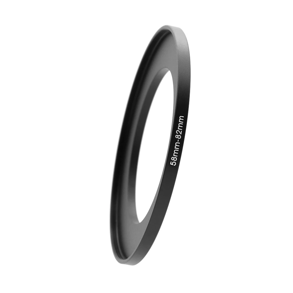 Kameraobjektivfilter-Adapterring, Step-Up- oder Down-Ring aus Metall für 58-mm-Objektiv – 43 46 49 52 55 62 67 72 77 82 mm UV-ND-CPL-Gegenlichtblende – Detail 4