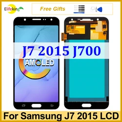 Screen For Samsung Galaxy J7 2015 J700 LCD Display J700F J700M J700H/DS Touch Panel Repalcement Digitizer Assembly Repair