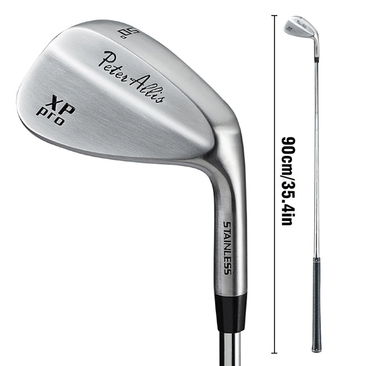 Peter Allis XP Pro Golf Club Practice Golf Irons for Unisex, Beginner to Intermediate Level 50°/52°/54°/56°/58°/60°