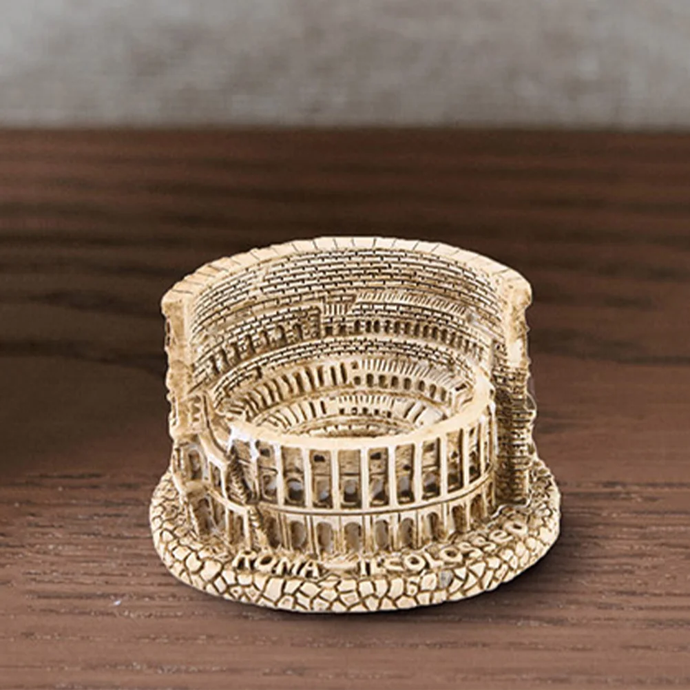 

3Pcs Resin Mini Sculptures Home Decor Ancient Rome Statue for Tabletop Display Historical Elegance Sand Pet Ornament Compact Art