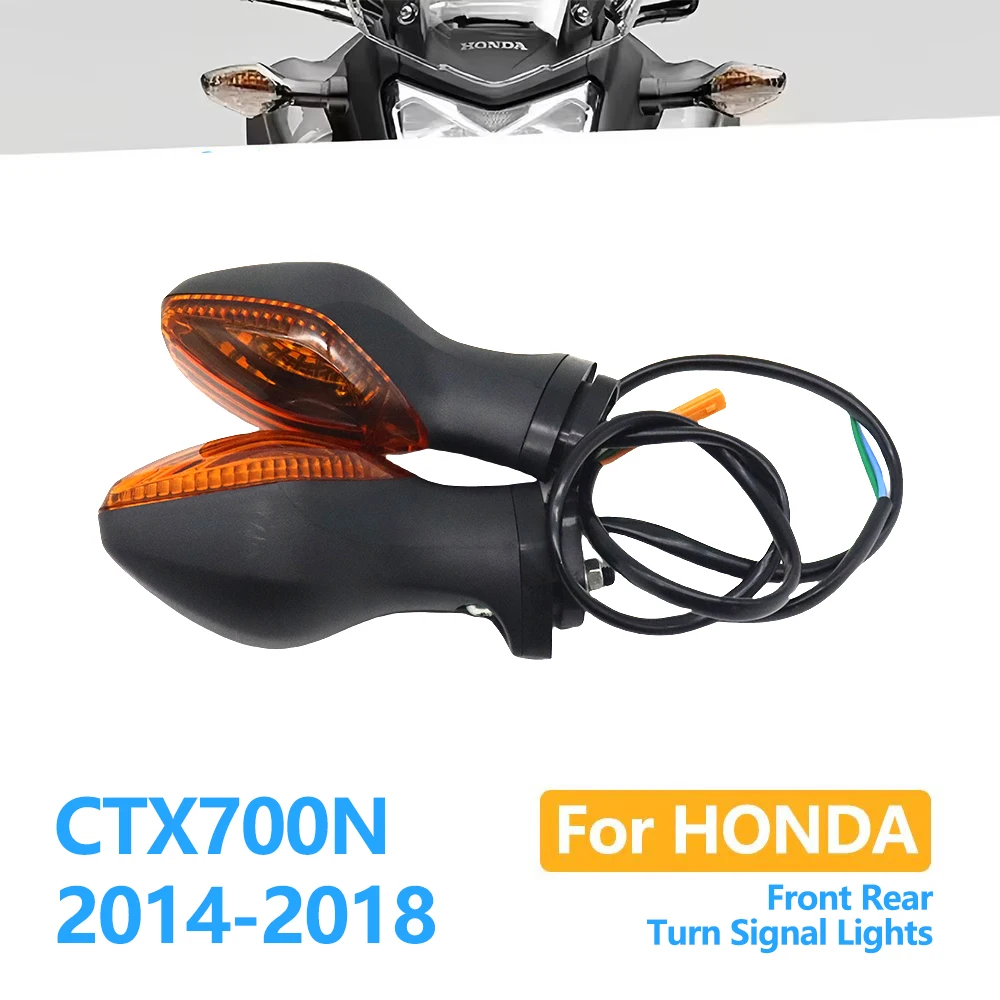 

Светодиодные указатели поворота для мотоцикла, передний и задний индикатор для Honda CTX700N CTX 700N CTX700 CTX-700N 2014-2017 2018