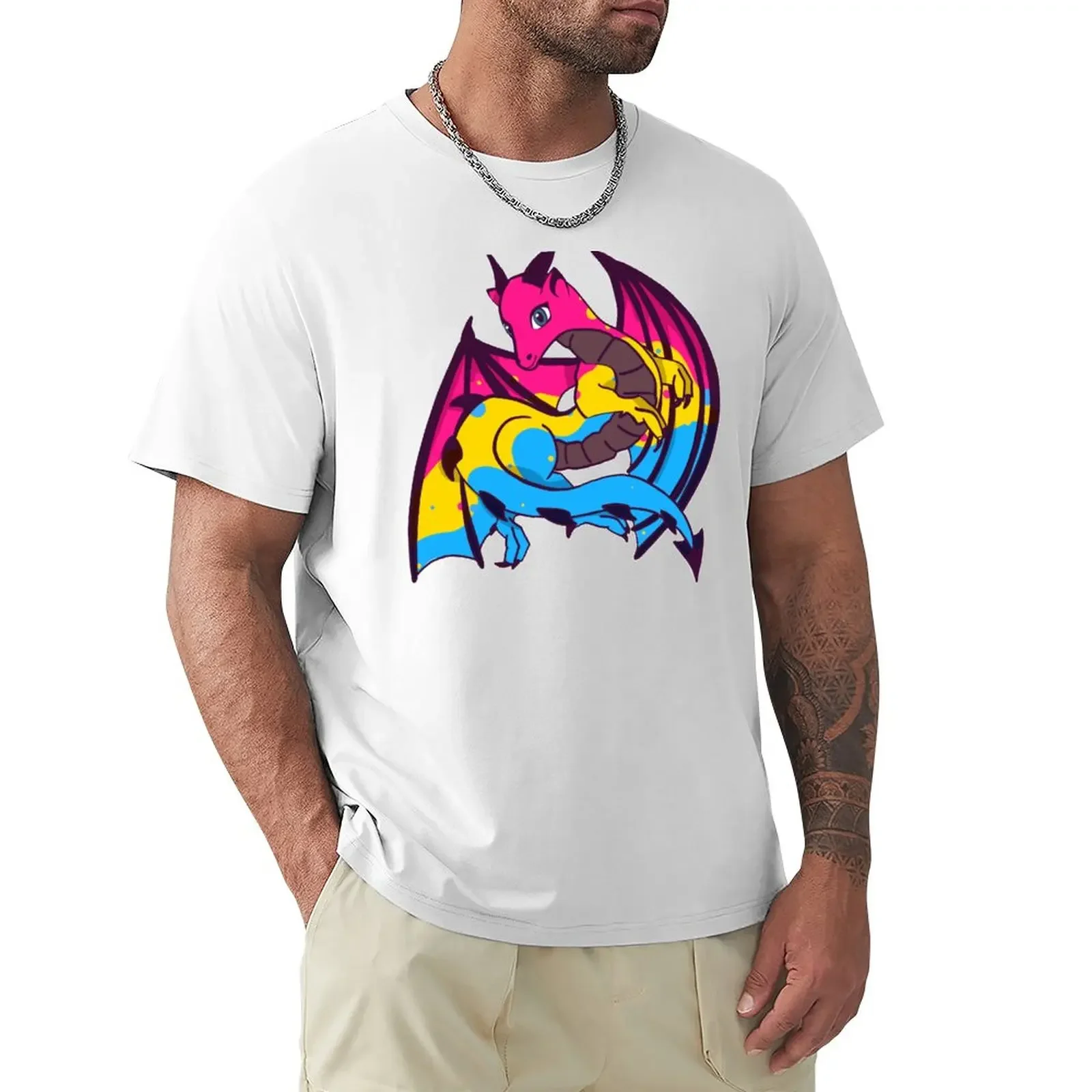 

Pan flag dragon T-Shirt customs anime clothes clothes for men